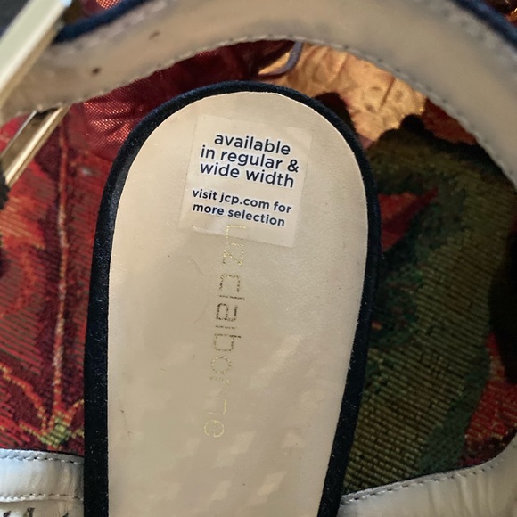 Liz Claiborne Open Toe Sling back Size 8 - Picture 7 of 7